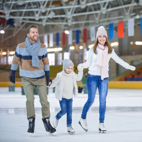 Family At Ice Rink 600X600